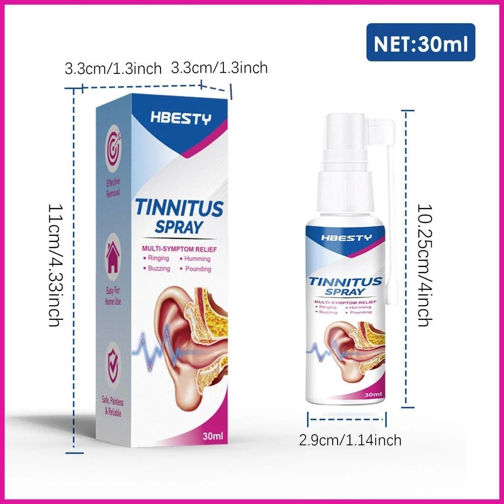 HBESTY Tinnitus Spray Multi-Symptom Relief ( BUY 1 GET 1 FREE )