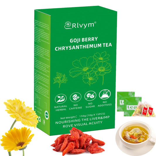 Rlvym™ Goji Berry Chrysanthemum Tea 🌿✨