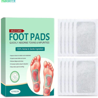 100% Merbal & Gentle Ingredient Detox Foot Patch RK (1 BOX = 20 PATCHES-BUY 1 GET 3 FREE)