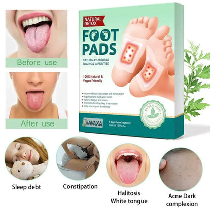 100% Merbal & Gentle Ingredient Detox Foot Patch RK (1 BOX = 20 PATCHES-BUY 1 GET 3 FREE)