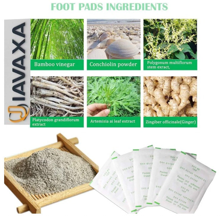 100% Merbal & Gentle Ingredient Detox Foot Patch RK (1 BOX = 20 PATCHES-BUY 1 GET 3 FREE)