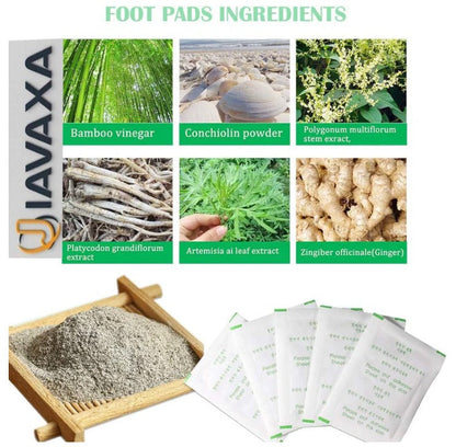 100% Merbal & Gentle Ingredient Detox Foot Patch RK (1 BOX = 20 PATCHES-BUY 1 GET 3 FREE)