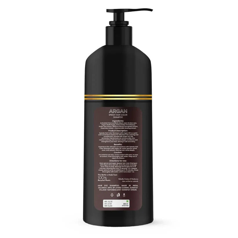 Argan Hair Color Shampoo  (Pack of 2)