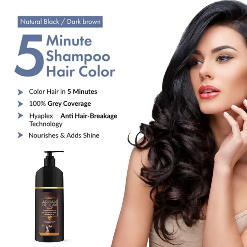 Argan Hair Color Shampoo  (Pack of 2)