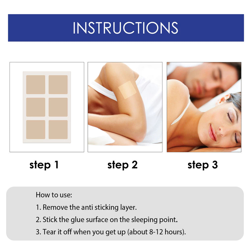 48pcs Natural sleeping Aid Sleep Patches