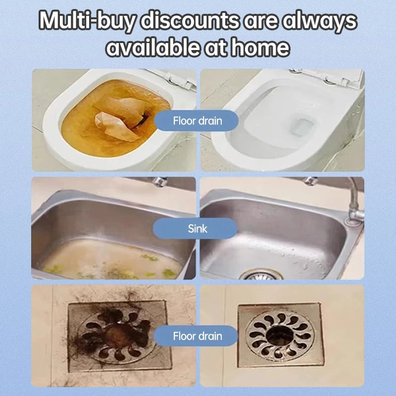 Japan Powerful Sink Drainer Cleaner 💧🚿