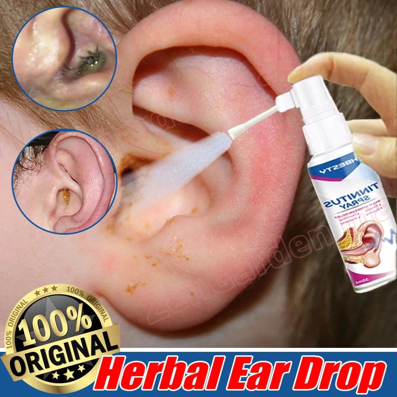 HBESTY Tinnitus Spray Multi-Symptom Relief  ( BUY 1 GET 1 FREE )