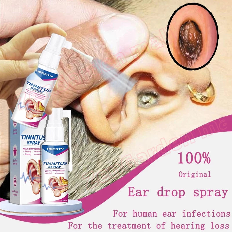 HBESTY Tinnitus Spray Multi-Symptom Relief  ( BUY 1 GET 1 FREE )