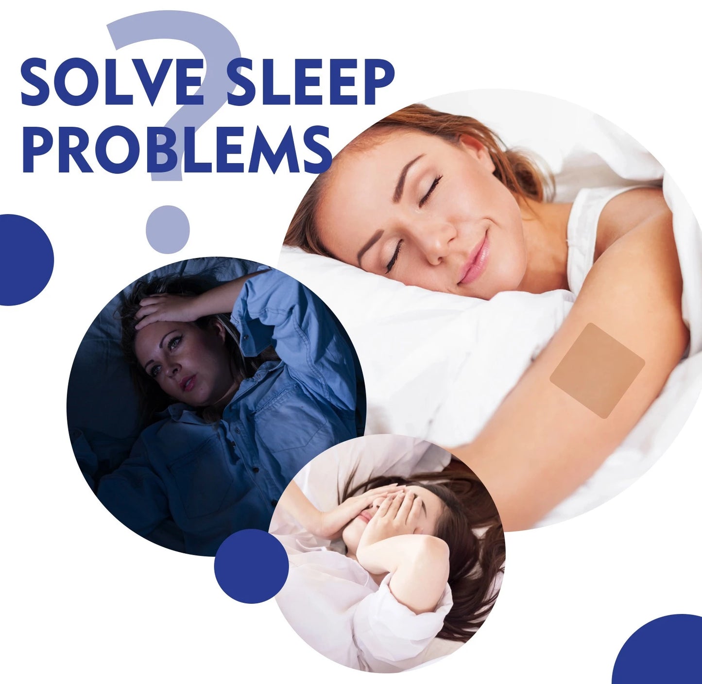 48pcs Natural sleeping Aid Sleep Patches